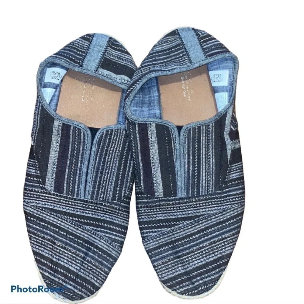 Toms urban print espadrilles Sz 10